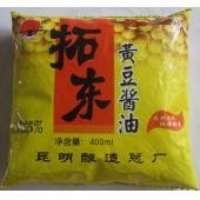 拓东袋黄豆酱油400ml（三级）